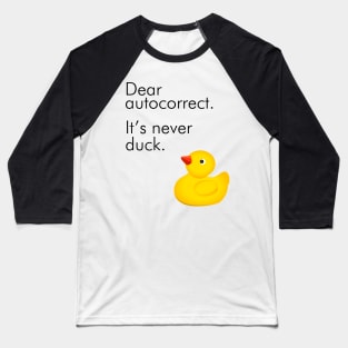 Duck Baseball T-Shirt